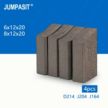 Въглеродните четки Jumpasit 6x12x20 8x12x20 J204 J164 D214 за използване в электродвигателе с Притежателя на контактни пръстени