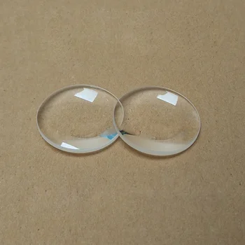 Оптично Стъкло K9 С Фокусно Разстояние на Изображението, Двойно Изпъкнали Конденсирующая Стъклена Леща Оптичен Елемент двойно изпъкнала Леща VR Точки 2 елемента на Обектива 42 мм