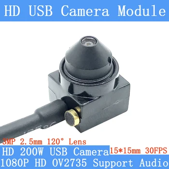 1080P МИНИ 30 кадъра в секунда UVC OTG USB AHD Помещение Plug Pluy 2MP камери за ВИДЕОНАБЛЮДЕНИЕ Камера за видеонаблюдение охранителна камера