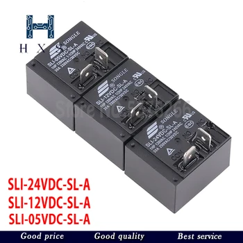 2 Бр. Реле за хранене SLI-05VDC-SL-A SLI-12VDC-SL-A SLI-24VDC-SL-A 5 В 12 В 24 В 30A HF2160 4Pin Реле