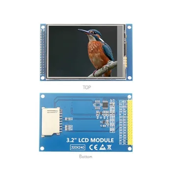 3,2-инчов TFT LCD Сензорен Екран, Модул на Дисплея Ultra HD 320X240 ILI9341 за 3,2 