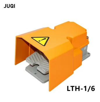 LTH-1/6 Foot Switch Алуминиев Корпус Детайли на Струг Сребърна Точка на Електрическа енергия Промишлен превключвател за Нулиране на педалите