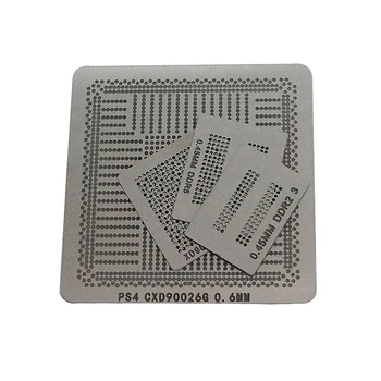 LY BGA Шаблони За реболлинга с директно Изгаряне на Спойка Топката Стомана Шаблон PS4 BGA IC Reball CXD90025G/26G DDR3-SDRAM DDR7 CXC90044GB