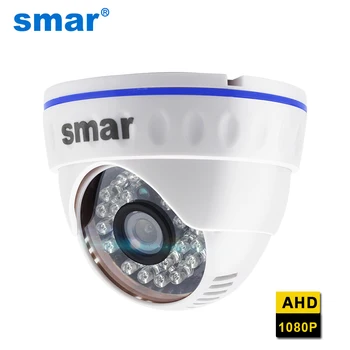 Smartdo най-Новата Камера Full HD 1080P 720P AHD с 24 Инфрачервени светодиода Резолюция 2.0 MP камера С обектив HD 3.6 мм ВИДЕОНАБЛЮДЕНИЕ Домашна Сигурност Нощно Виждане