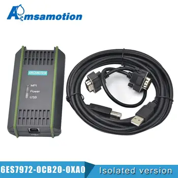 USB Кабел За Програмиране на PC Адаптер За Siemens S7-200/300/400 АД RS485 Profibus MPI PPI Връзка Замени 6ES7972-0CB20-0XA0