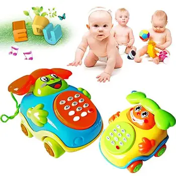 Детска Играчка за Телефон, Детска Играчка Подарък, Забавни Джаджи, Интересни Играчки, Игри, Мобилни Музикални Играчки за Деца, Звукова Телефон