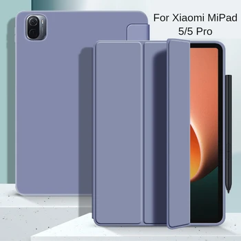 За Xiaomi Pad 5 Pro/Mi Pad 5 2021 Калъф за таблет Магнитен Умен Сгъваем Калъф-Поставка Funda за Mi Pad 5 Pro Mi Pad 5 Калъф 11 