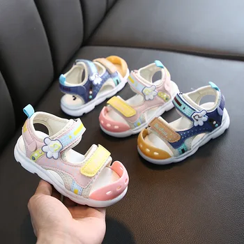 Лятна детска плажна обувки За момчета и момичета, прекрасни сандали Carter с мека подметка, Удобни детски обувки за бебета