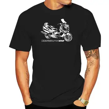 Нов Прием На Тениска 2022 Мотоциклет Motorrad Тениска Памук Suz Burgman 650