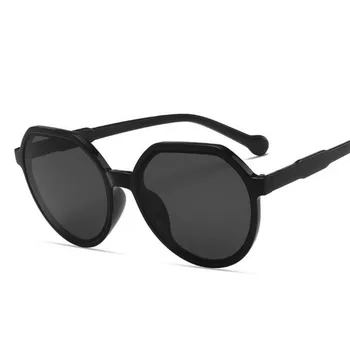 Нова Кръгла Дограма, Луксозни Маркови Универсална Тенденция Слънчеви Очила, Персонални Тенденция Слънчеви Очила Цвят Карамел в Голяма Рамка, Gafas De Sol 2022