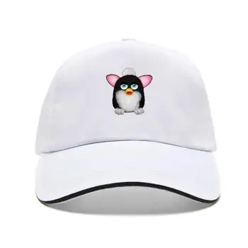 Нова Мъжка бейзболна шапка Fluffy Furbie BlackWhite Дамски