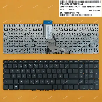 Новата клавиатура PO Portuguese Teclado за HP home 15-bw020np 15-bw021np 15-bw028np 15-bw015np 15-bw016np 15-bw019np черно, БЕЗ рамка