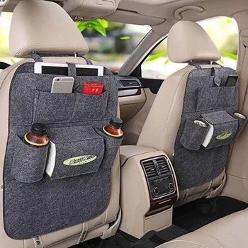 Органайзер За Автомобилен Задната Седалка, Чанта За Съхранение Органайзер за iPad С Покет Притежател на 9 Джобове За Съхранение За Малки Деца