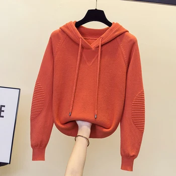 Свободен Есента Модерен Пуловер за бременни с Дълъг ръкав 2022 година GRAY22