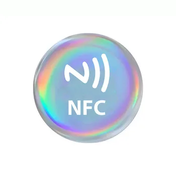 Стикер мобилен телефон, визитки NFC етикети RFID стикер водоустойчиви плотове епоксидна смола стикер епоксидна смола NFC