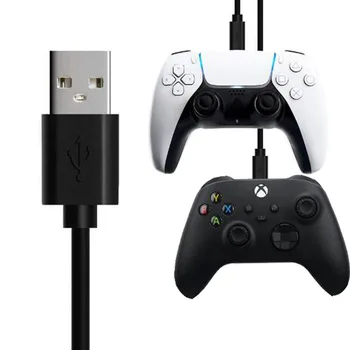 Тип C USB Кабела на Зарядното Устройство на захранващия Кабел за Sony PS5/Xbox series X xsx Преминете Контролер Pro Геймпад NS Lite кабел за зареждане Тел
