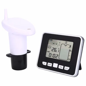 Ултразвукова Измерител на Нивото на Водата В Резервоара Сензор за Температура, Време на Показване на Индикатор за ниско ниво на зареждане на Батерията Инструменти Инструменти LCD Дисплей