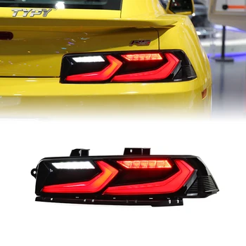 Фабричните Напълно Led Задни Светлини В Събирането на Автомобилния Последователни Заден уличното осветление на Задния Стоп 6-то Поколение На Chevrolet Camaro 2014-2015