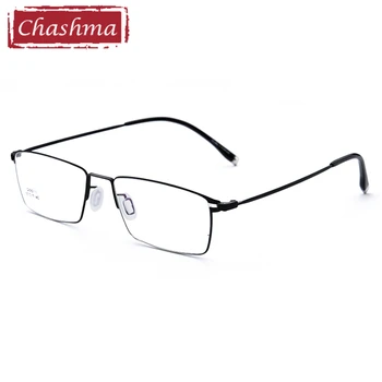 Чашма Марка Титан Сплав Очила Ультралегкие Оптични Рамки За Очила Мъжки Слънчеви Очила, Прозрачни Лещи Модни Качествена Дограма